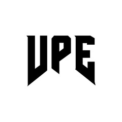 VPE letter logo design for technology company. VPE logo design black and white color combination. VPE logo, VPE vector, VPE design, VPE icon, VPE alphabet. VPE typography logo design.