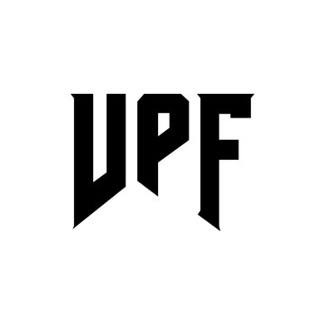 VPF letter logo design for technology company. VPF logo design black and white color combination. VPF logo, VPF vector, VPF design, VPF icon, VPF alphabet. VPF typography logo design.