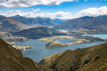 Majestic Overlook of Lake Wanaka from Roy's Peak