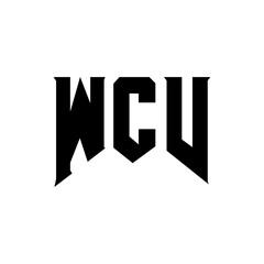 WCV letter logo design for technology company. WCV logo design black and white color combination. WCV logo, WCV vector, WCV design, WCV icon, WCV alphabet. WCV typography logo design.