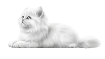 white persian kitten