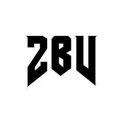 ZBV letter logo design for technology company. ZBV logo design black and white color combination. ZBV logo, ZBV vector, ZBV design, ZBV icon, ZBV alphabet. ZBV typography logo design.