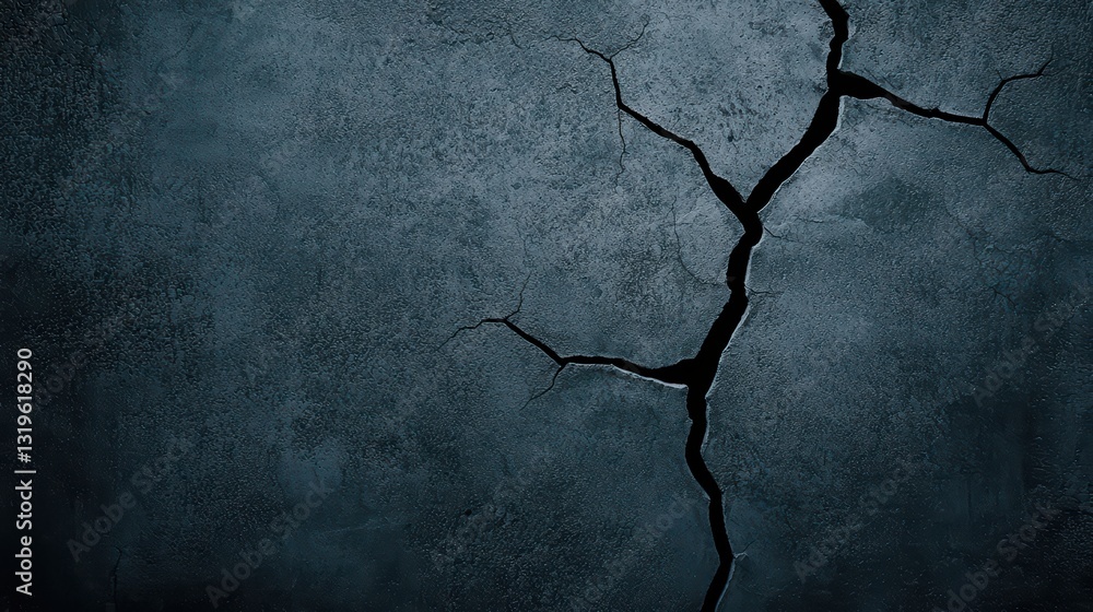 Poster Raw Concrete Texture with Subtle Cracks Ideal for Various Design Projects and Backgrounds