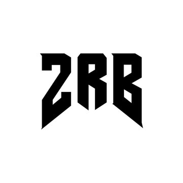 ZRB letter logo design for technology company. ZRB logo design black and white color combination. ZRB logo, ZRB vector, ZRB design, ZRB icon, ZRB alphabet. ZRB typography logo design.