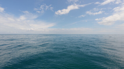 Obraz premium blue sea blue sky horizon