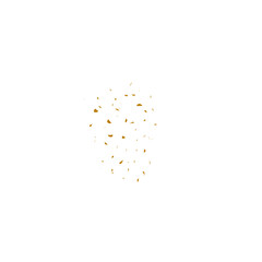 sprinkle gold powder