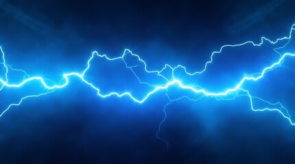lightning in the sky