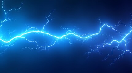 lightning in the night