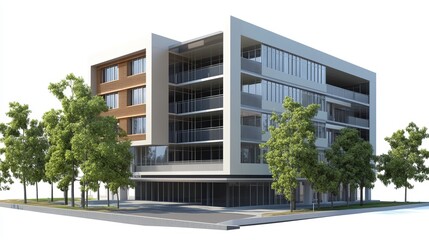 3D architecture building design