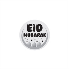 Eid Mubarak vector image design icon element