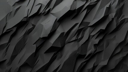 Abstract Grayscale Rock Texture with Sharp Angular Shapes