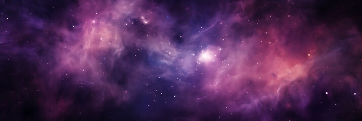 Fototapeta premium Nebula in the Cosmos: A captivating nebula in the expanse of space, exhibiting a vivid display of cosmic colors and ethereal textures, creating a sense of wonder and vastness.