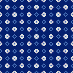 seamless pattern with floral elements modern background design print