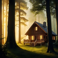house in the forest