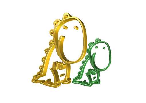 smoki, smoiczki, rysunek, ilustracja, 3d, symbol, projekt