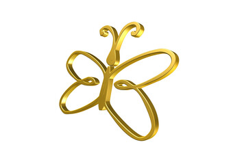 motyl, owad, rysunek, ilustracja, 3d, symbol, projekt © Marek
