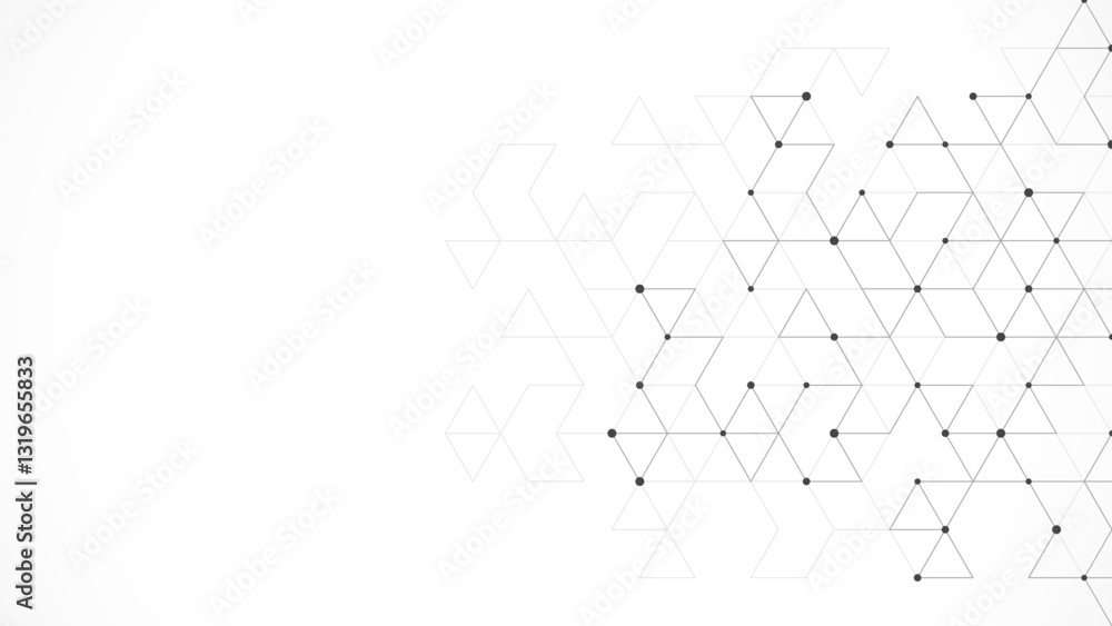 Poster creative idea of modern design with abstract geometric background. minimalistic vector texture with 