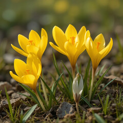 Spring Flowers, Colorful Flowers Blooms