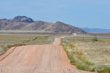 Stra&szlig;e im Namib-Naukluft-Park zwischen Sesriem und Swakopmund (C14)