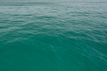 Indian ocean water background in bay on Seychelles islands