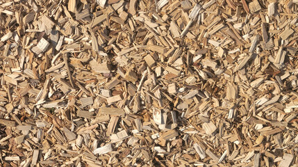 Wood mulch