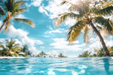 Ultimate Poolside Relaxation: Vibrant Summer Party Scene, Sun-Kissed Fun, Refreshing Drinks, Laughter, Friends, and Good Times by the Pool. Perfect   