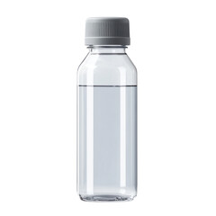 bottle of water isolated on white