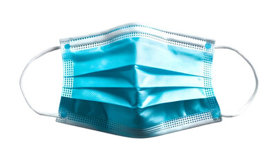 A medical face mask, representing public health and safety