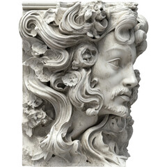Obraz premium Baroque Sculpture Fragment