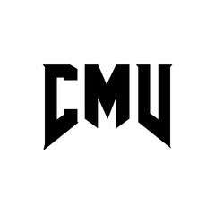 CMV letter logo design for technology company. CMV logo design black and white color combination. CMV logo, CMV vector, CMV design, CMV icon, CMV alphabet. CMV typography logo design.