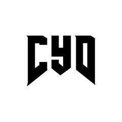 CYD letter logo design for technology company. CYD logo design black and white color combination. CYD logo, CYD vector, CYD design, CYD icon, CYD alphabet. CYD typography logo design.