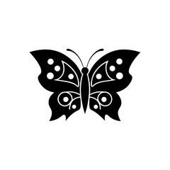 creative details butterfly icon vector Illustration
