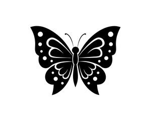 creative details butterfly icon vector Illustration