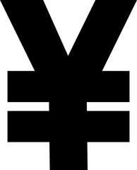 Obraz premium Yen or Yuan currency sign symbol. China and Japan money flat icon vector. Currency exchange concept.
