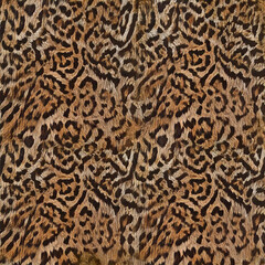 Seamless patterned texture of animal skin, animal print.