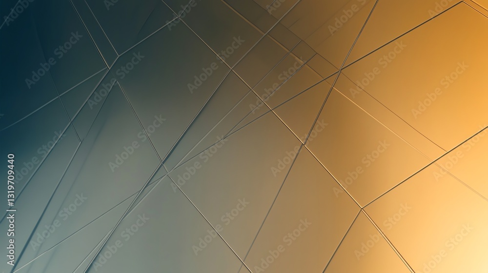 Poster abstract geometric background with diagonal lines and gradient colors