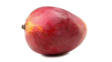 Ripe mango isolated on transparent background