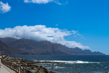 Whispers of the Atlantic: A Coastal Serenade in Agaete, Canary Islands, Spain