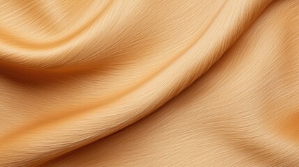 Obraz premium Close-Up of Soft Natural Animal Skin Texture in Warm Tones for Creative Projects