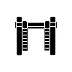 creative details pull up bar icon vector Illustration