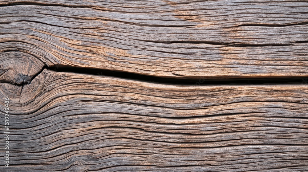 Poster aged wooden surface with visible grain texture in natural rustic design for various projects