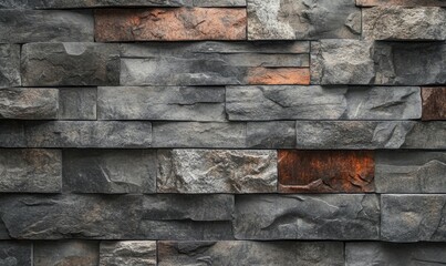 Old stone wall rustic texture background