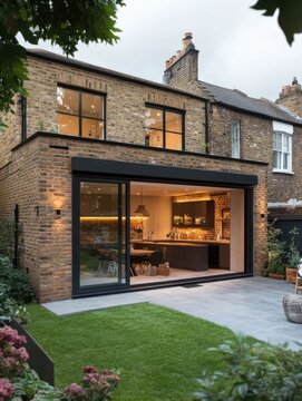 The renovation of a modern home extension