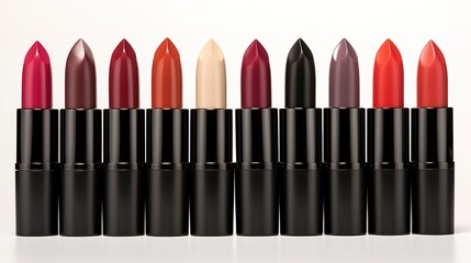 Fototapeta premium A photo of Lipstick Collection