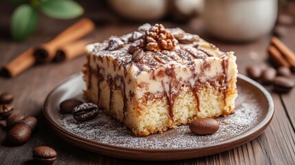 Delicious coffee cake recipe  a perfect blend of flavors for your morning or afternoon treat