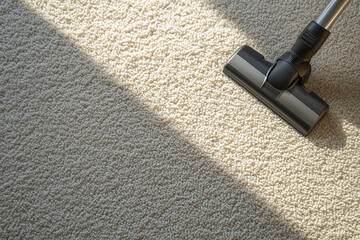 vacuum cleaner on the floor