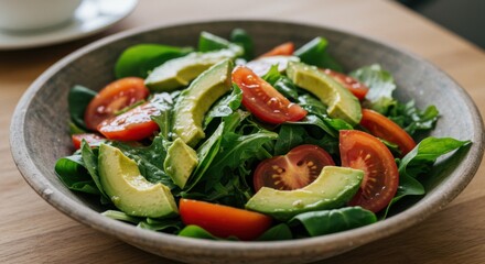 Colorful Avocado Tomato Salad