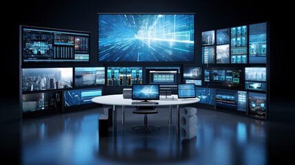 Fototapeta premium A photo of System Integration Solutions