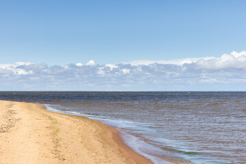 Tranquil beach scenery showcasing a peaceful coastline