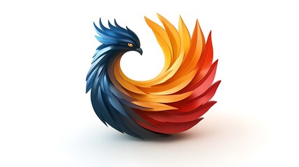 Obraz premium Colorful abstract shapes with gradient effect high resolution hd design